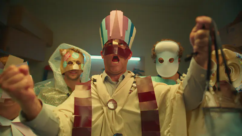 Still from the Iterable campaign, Ditch the Cult